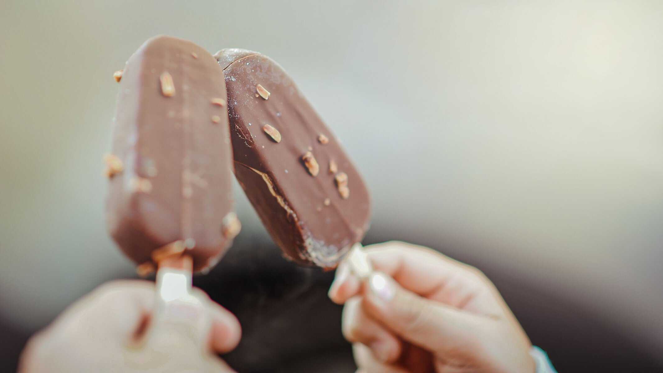 Chocolate Coconut Popsicles