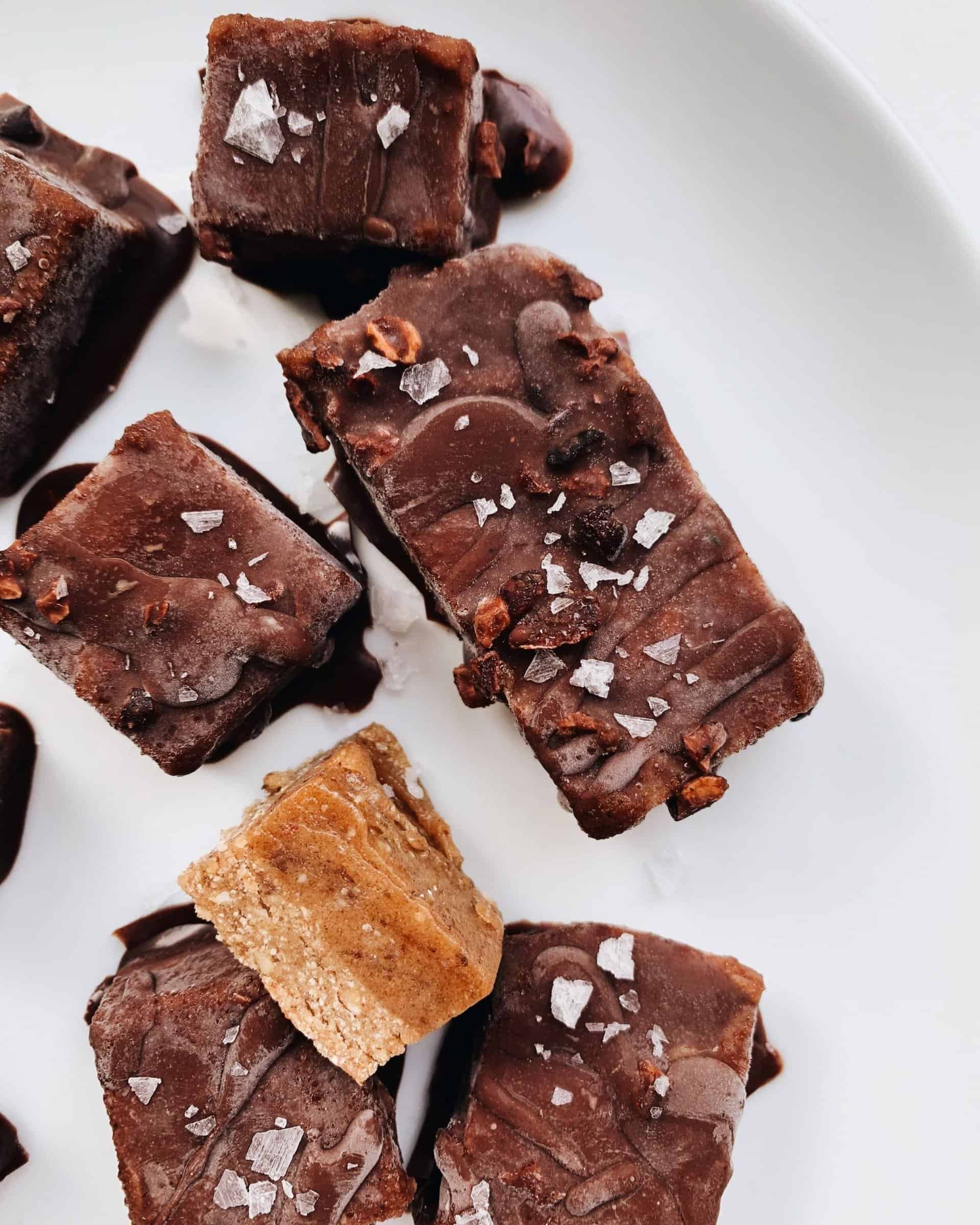 fudge protein slices